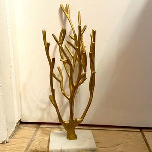 Gold Jewelry Tree